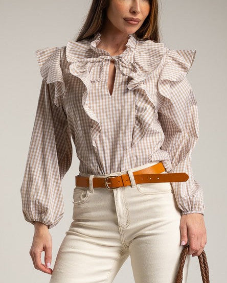 Blusa Volantes Alicia