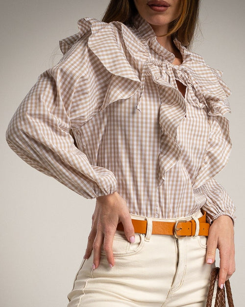 Blusa Volantes Alicia