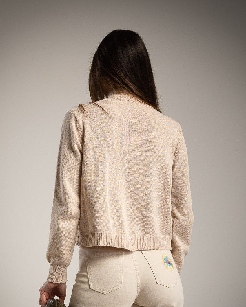Cárdigan Alma Beige