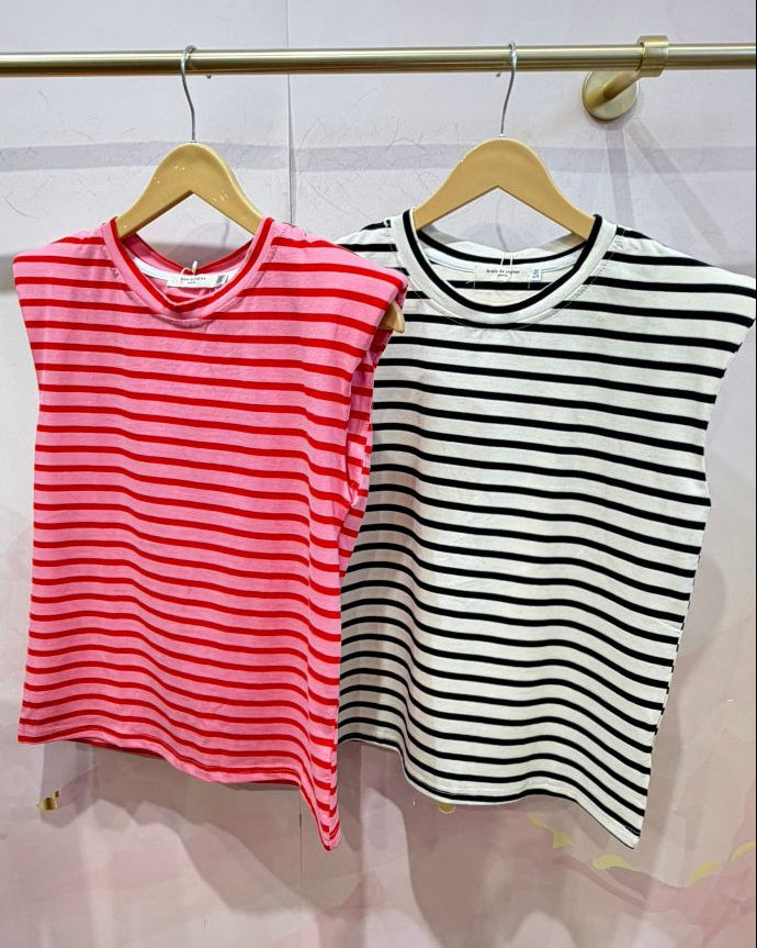 Camiseta Rayas Hombreras