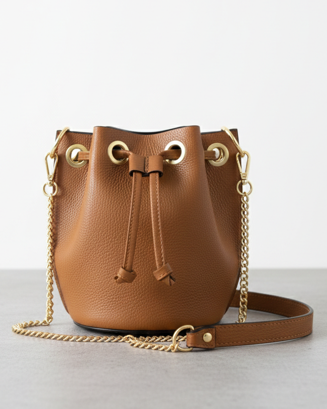 Bolso Bombonera Piel Olivia