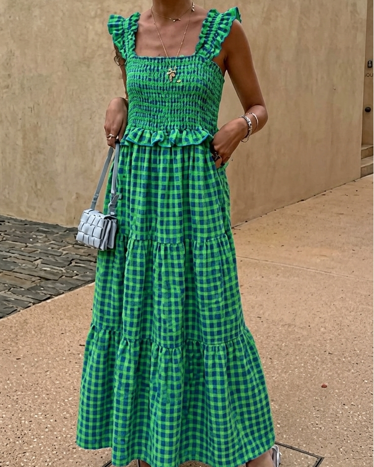 Vestido Vichy