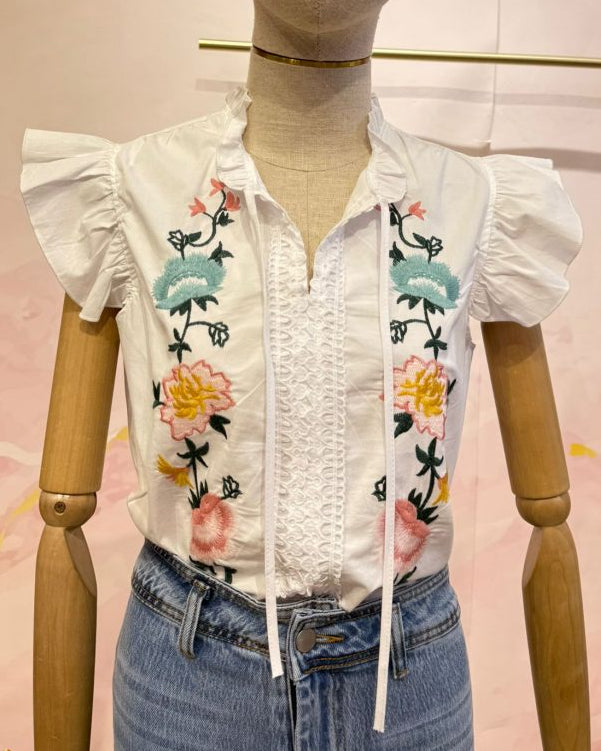 Blusa Bordada Raquel