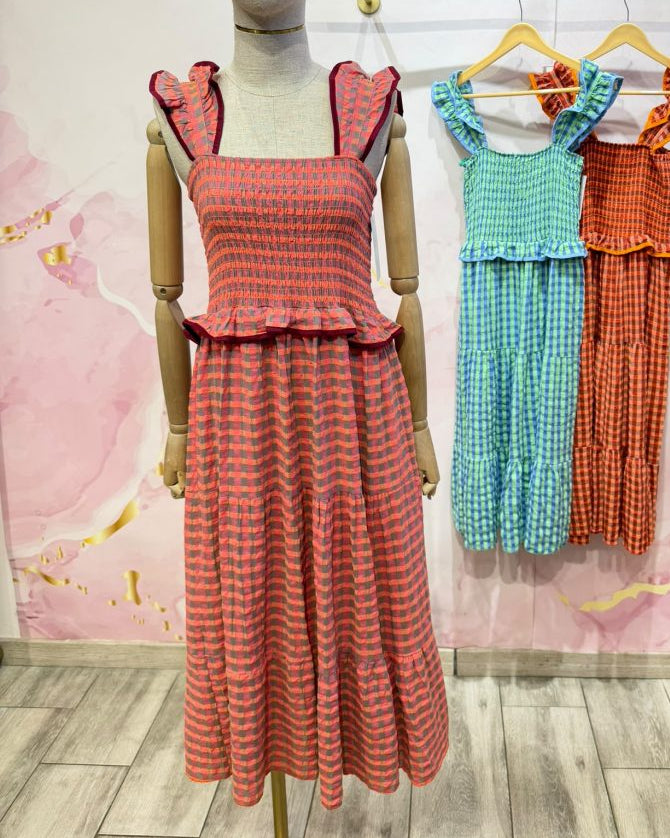 Vestido Vichy